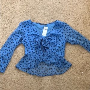 Tie-front top from Abercrombie